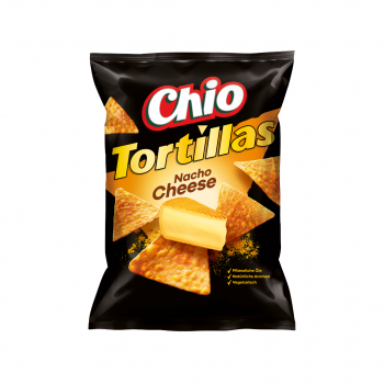 Chio Tortillas Nacho Cheese, 110 Gramm Packung